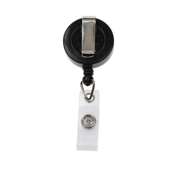 Bilde av Black badge reel with belt clip and strap. 60270146 (DE,SE,NO,FI,RO,PL)