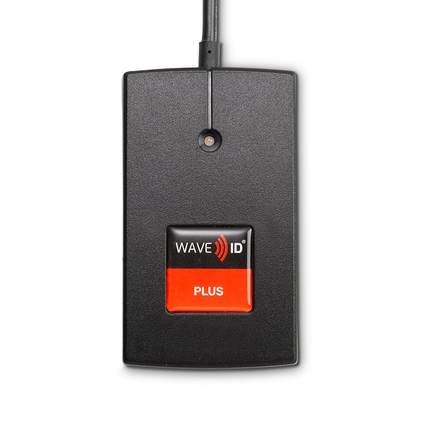 Bilde av RDR-80581AK0 WAVE ID® Plus Keystroke V2 Black Virtual USB/COM Reader reader/writer 13.56 MHz (Mifare®) - RFIDeas. RDR-80581AK0 (DE,SE,NO,FI,RO,PL)