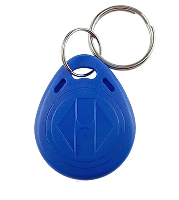 Picture of Blue writeable Key fob 125 KHZ EM. Keyfob. 70102807