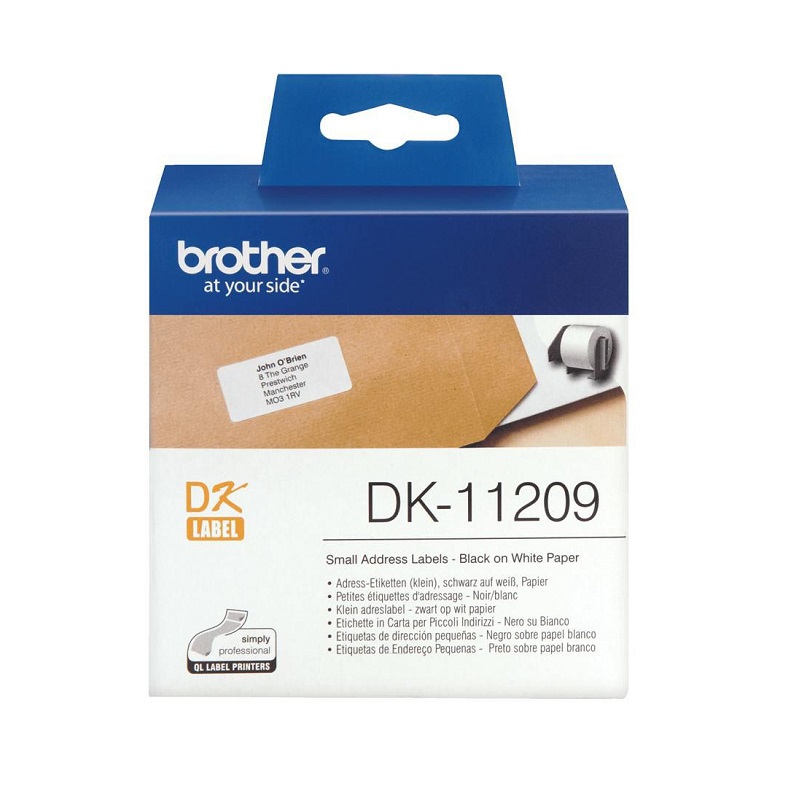 Bilde av Brother Label Roll 62x29 DK11209. BRDK11209 (DE,SE,NO,FI,RO,PL)