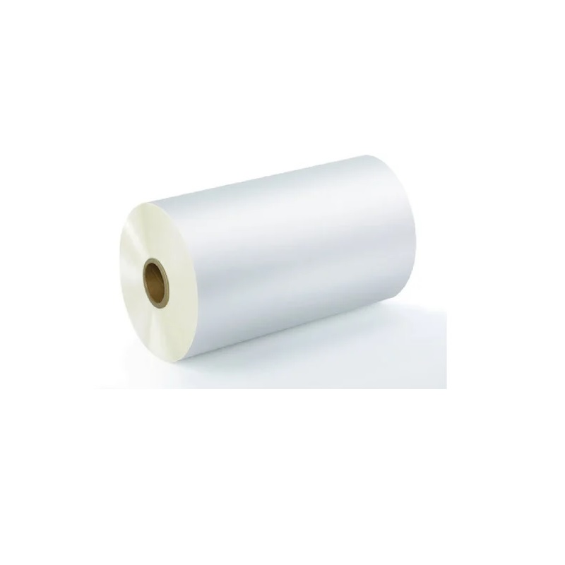 Billede af 125 micron / my 320 mm bredde x 200 meter med 58 mm / 2 1/4" kerne Lamineringsfilm / lamineringsfolie rulle klar / glossy / blank varm laminering 1 stk. 60271347